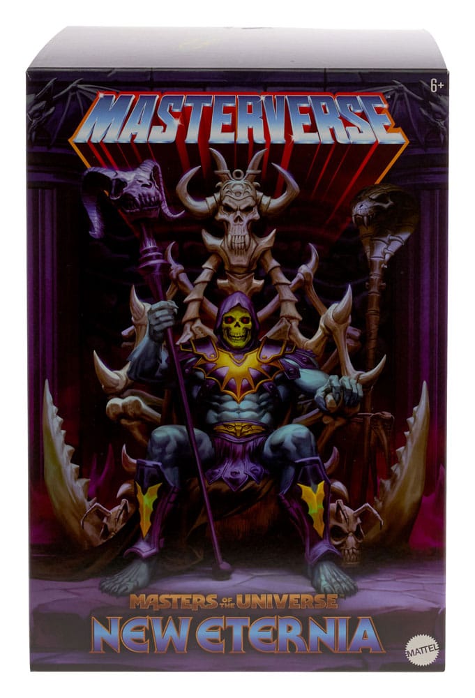 Mattel Masters of the Universe Masterverse Skeletor & Throne 18cm by LAB7 Malta, Europe
