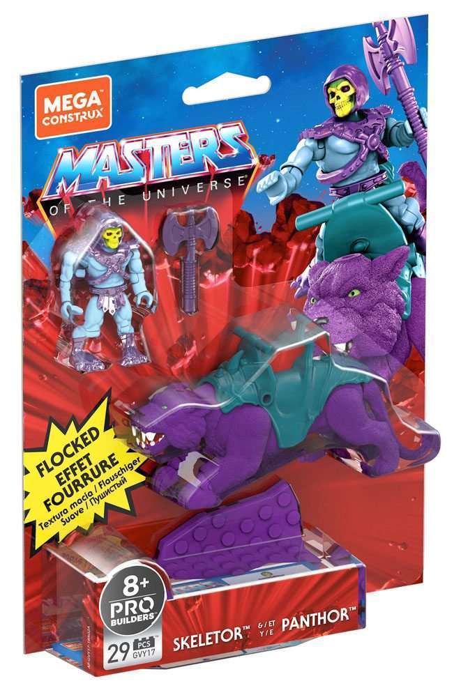 Mattel Masters of the Universe Mega Construx Probuilders Construction Set Skeletor & Panthor by LAB7 Malta, Europe