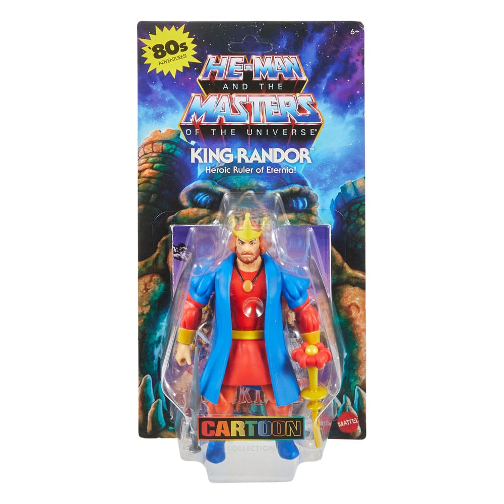 Mattel Masters of the Universe Origins Cartoon Collection King Randor Action Figure (14 cm)