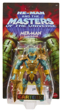 Mattel Masters of the Universe Origins Cartoon Collection Mer-Man Action Figure 14cm