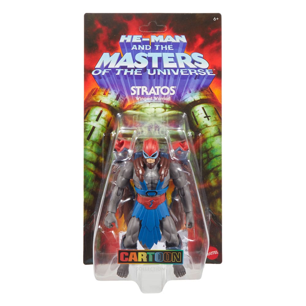 Mattel Masters of the Universe Origins Cartoon Collection Stratos Action Figure (14 cm)