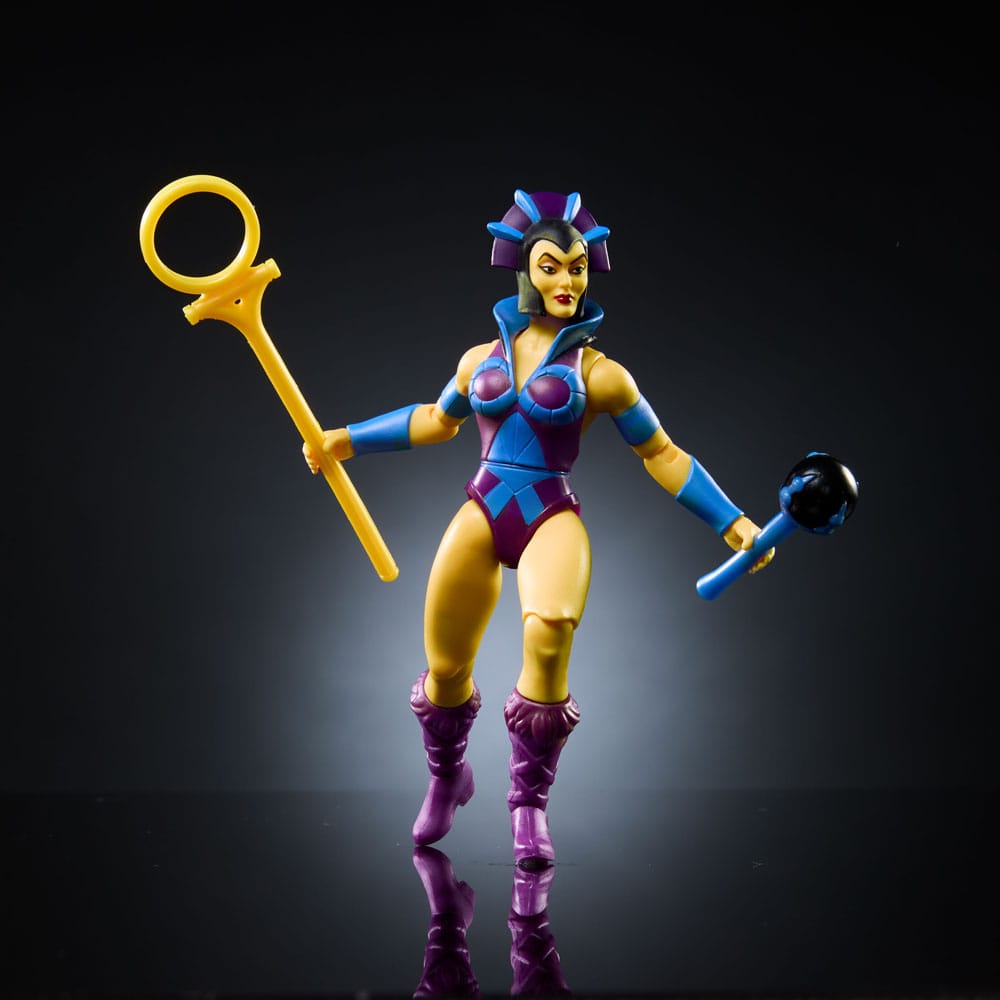 Mattel Masters of the Universe Origins Evil - Lyn Action Figure 14cm – Cartoon Collection by LAB7 Malta, Europe
