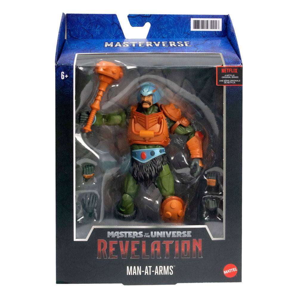 Mattel Masters of the Universe: Revelation Masterverse Action Figure 2021 Man-At-Arms 18 cm in Malta | LAB7