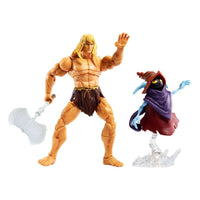 Mattel Masters of the Universe: Revelation Masterverse Action Figures 2022 Deluxe Savage He - Man & Orko 18 cm by LAB7 Malta