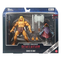 Mattel Masters of the Universe: Revelation Masterverse Action Figures 2022 Deluxe Savage He - Man & Orko 18 cm by LAB7 Malta