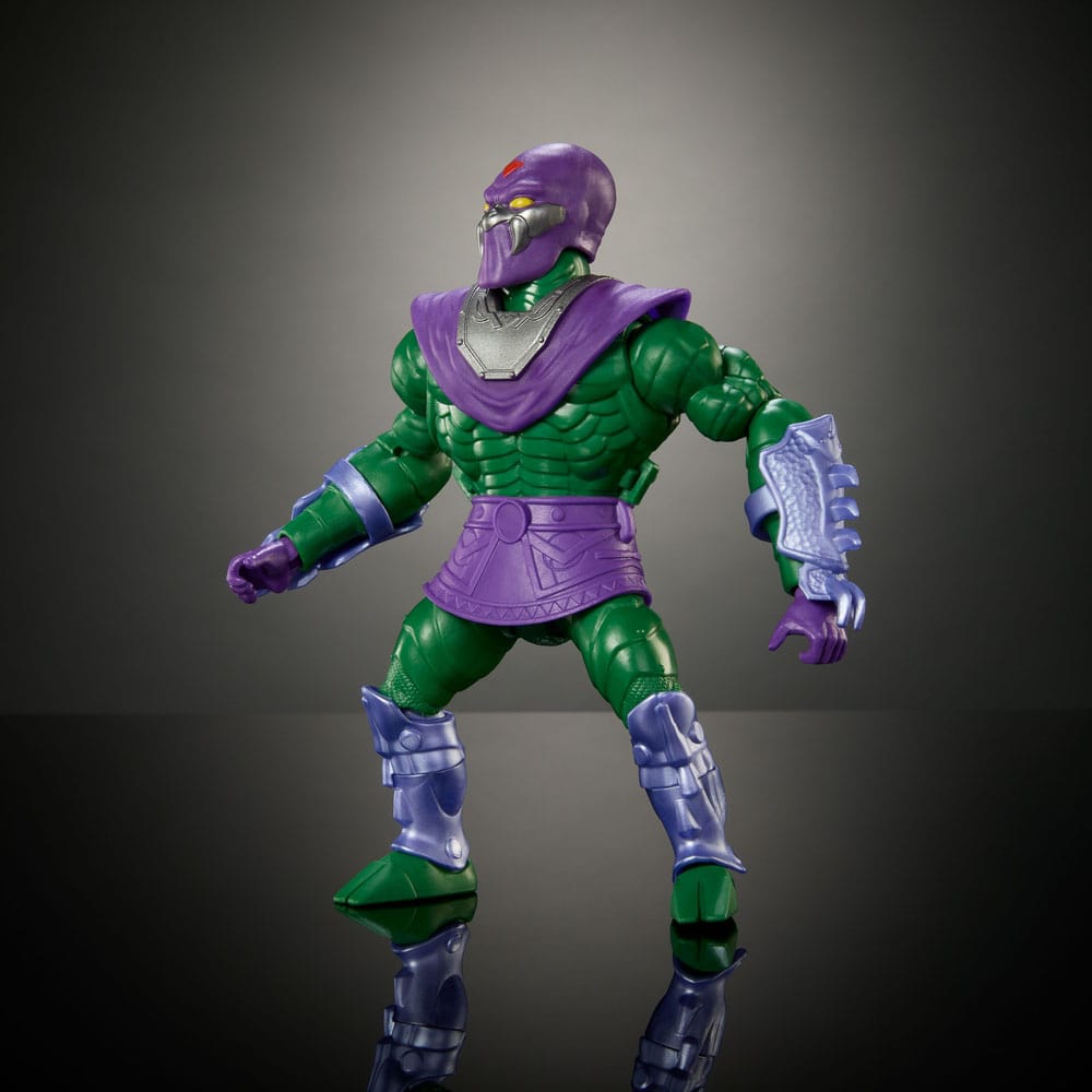 Mattel MOTU x TMNT Turtles of Grayskull Deluxe King Hiss Action Figure 14cm