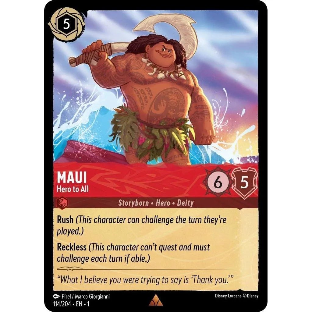 Maui - Hero to All (114/204) (The First Chapter) in Malta | LAB7