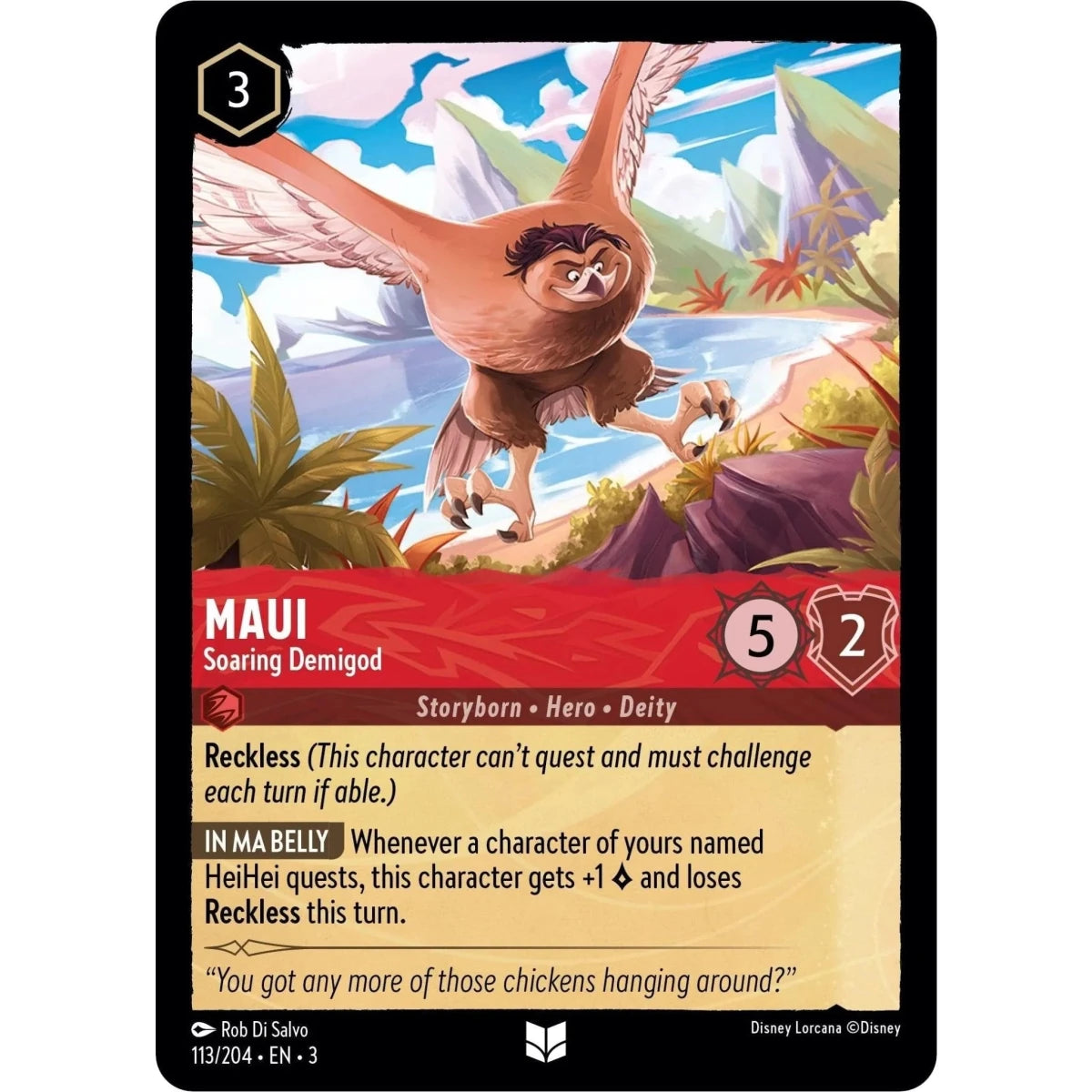Maui - Soaring Demigod (113/204) (Into the Inklands) in Malta | LAB7