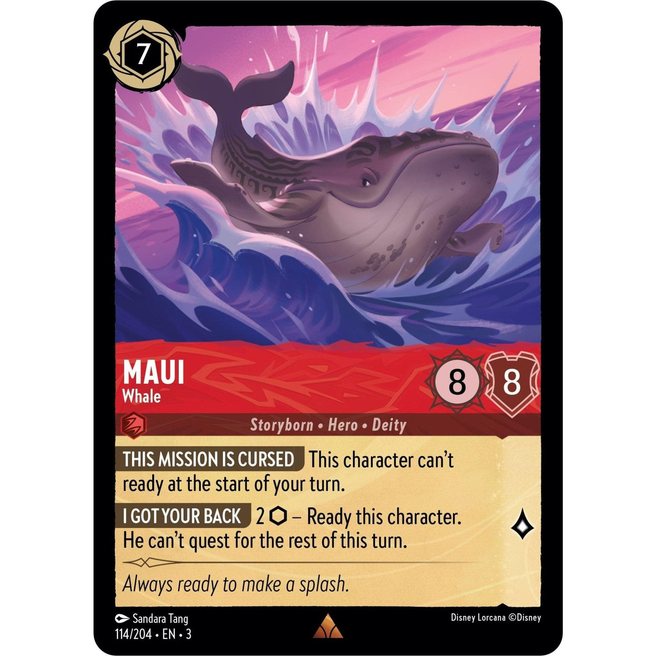 Maui - Whale (114/204) (Into the Inklands) in Malta | LAB7