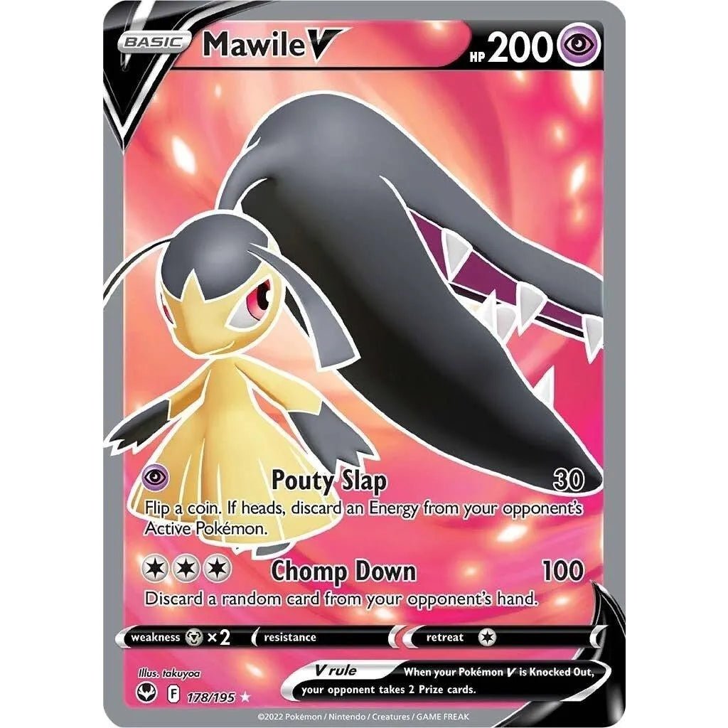 Mawile V (Full Art) (178/195) (SWSH12: Silver Tempest) in Malta | LAB7