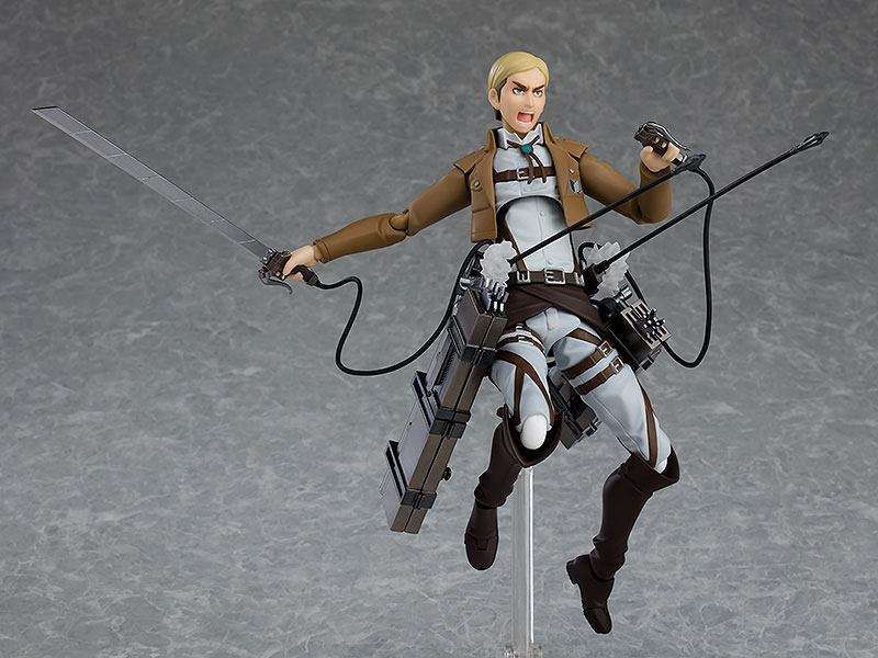 Max Factory Attack on Titan Figma Action Figure Erwin Smith 15 cm by LAB7 Malta, Europe
