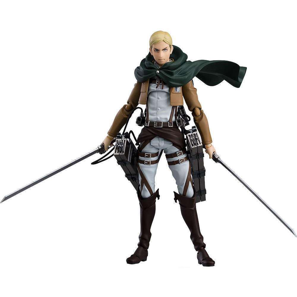 Max Factory Attack on Titan Figma Action Figure Erwin Smith 15 cm by LAB7 Malta, Europe