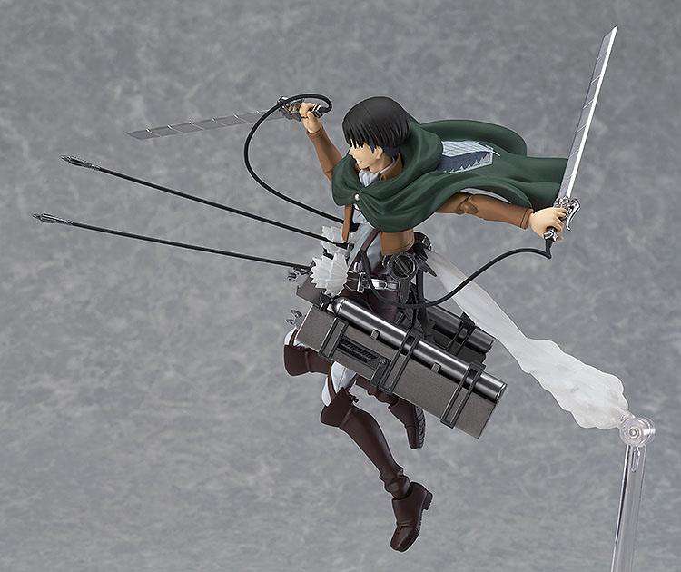 Max Factory Attack on Titan Figma Action Figure Levi 14 cm by LAB7 Malta, Europe