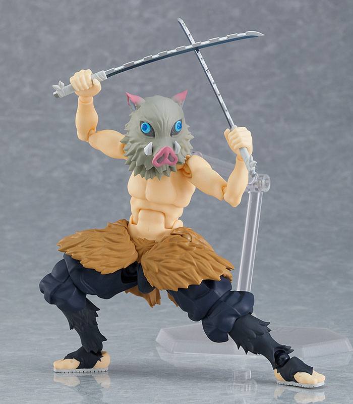 Max Factory Figma Inosuke Hashibira Demon Slayer 14cm by LAB7 Malta, Europe