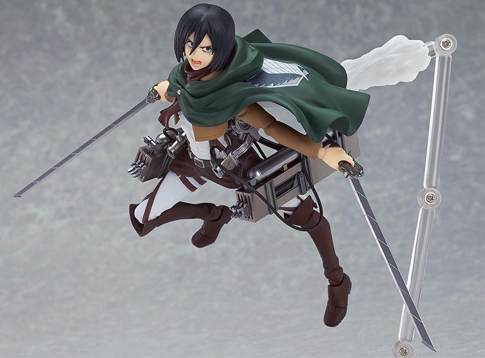 Max Factory Figma Mikasa Ackerman Attack on Titan 15cm by LAB7 Malta, Europe