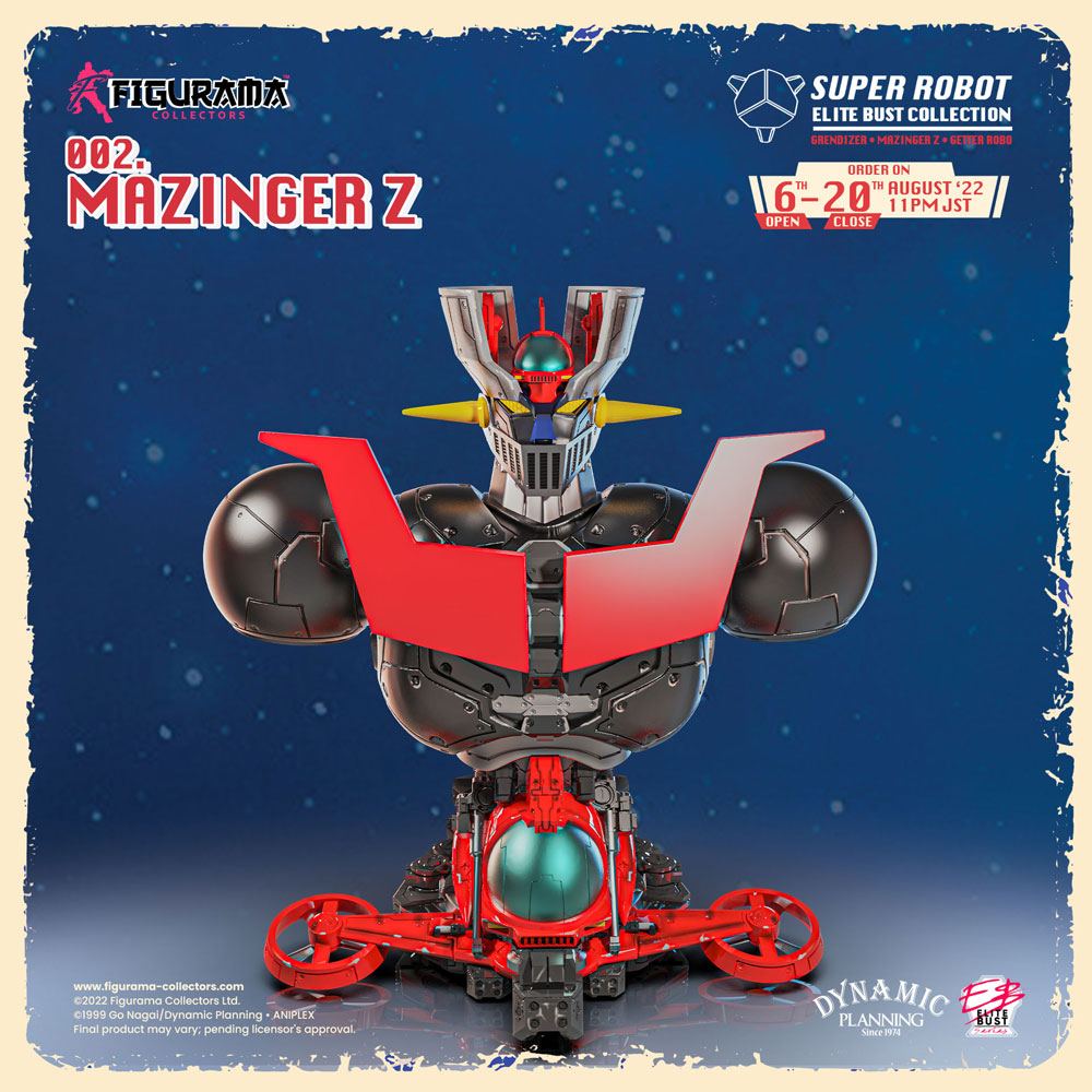 Mazinger Z Super Robot Elite Bust 1/3 Mazinger Z 26 cm by LAB7 Malta, Europe