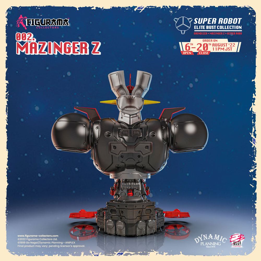 Mazinger Z Super Robot Elite Bust 1/3 Mazinger Z 26 cm by LAB7 Malta, Europe