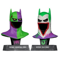 McFarlane DC Direct Batman Cowls Hush & Knightfall Jokerized Gold Label 1:3 Scale 2-Pack 18cm
