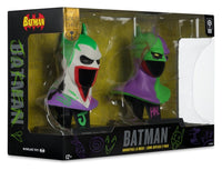 McFarlane DC Direct Batman Cowls Hush & Knightfall Jokerized Gold Label 1:3 Scale 2-Pack 18cm