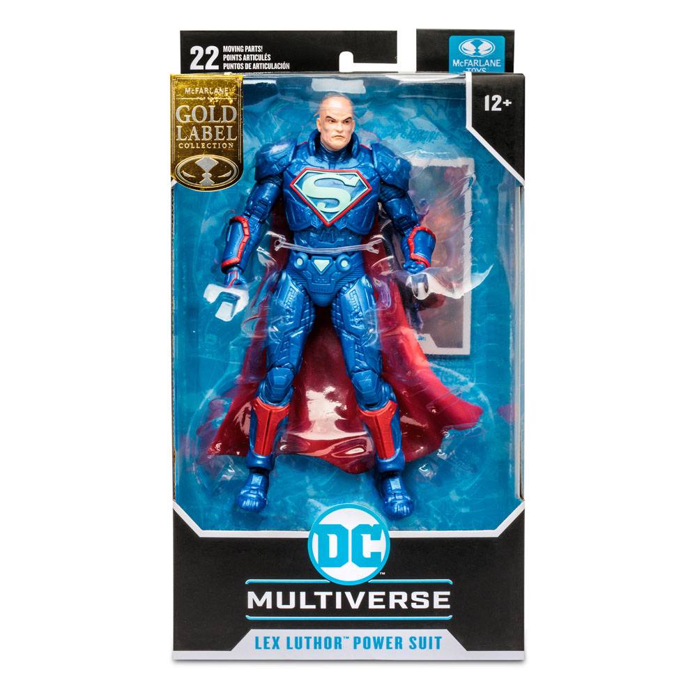 McFarlane DC Multiverse Action Figure Lex Luthor in Power Suit (SDCC) 18 cm by LAB7 Malta, Europe