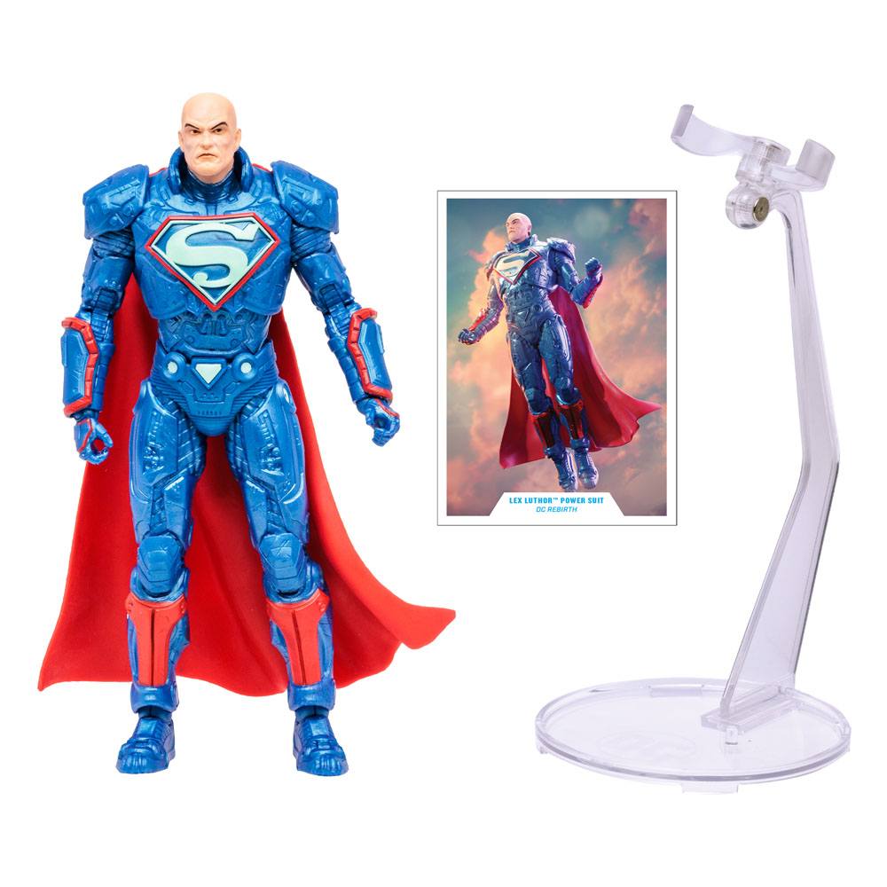 McFarlane DC Multiverse Action Figure Lex Luthor in Power Suit (SDCC) 18 cm by LAB7 Malta, Europe
