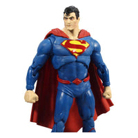 McFarlane DC Multiverse Superman DC Rebirth 18 cm action figure in a front view with a blue suit and red cape.