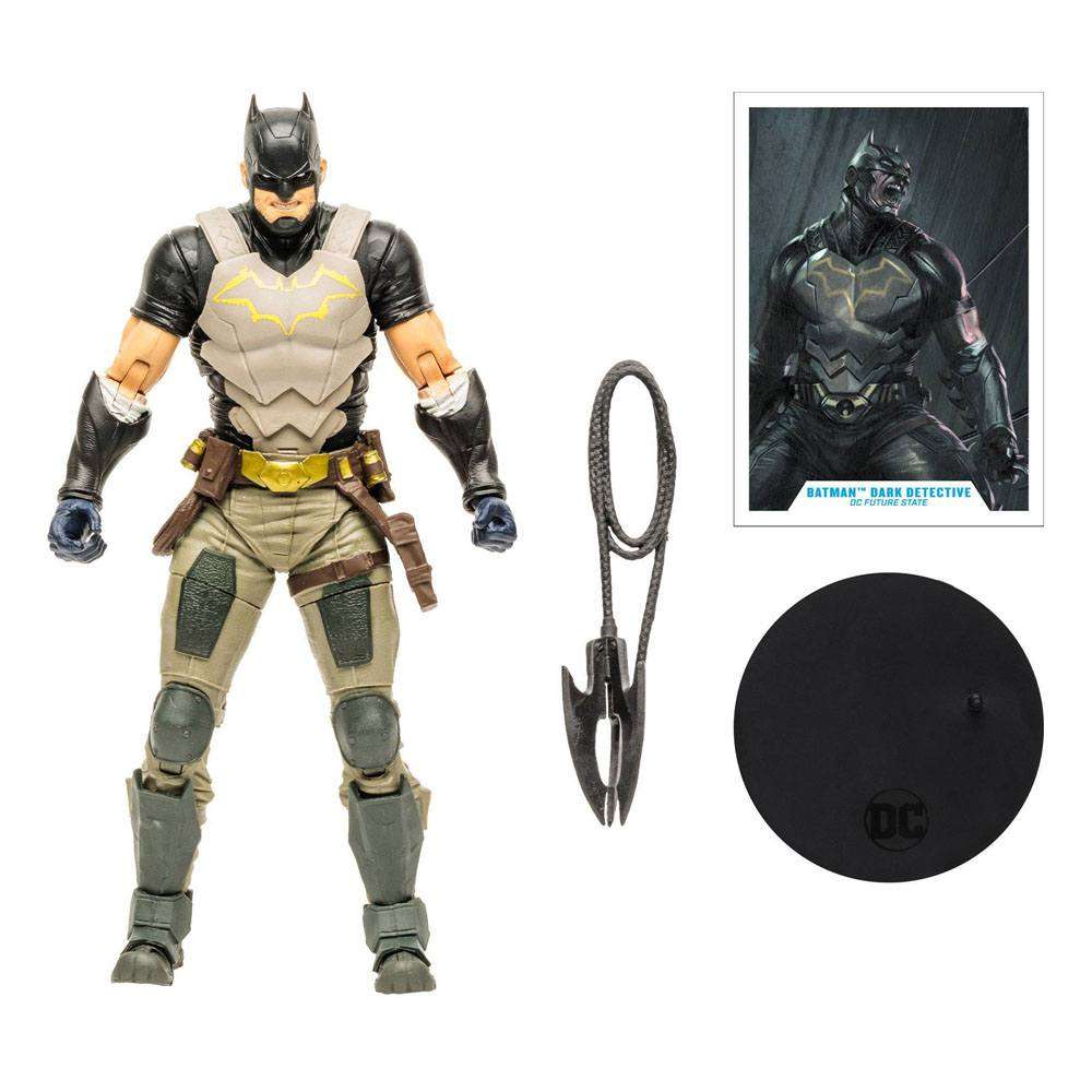 McFarlane DC Multiverse Dark Detective (Future State) Action Figure – 18 cm (Gold Label) by LAB7 Malta, Europe