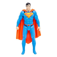 McFarlane DC Page Punchers Superman Rebirth 8 cm action figure in a front view with a blue suit and red cape.