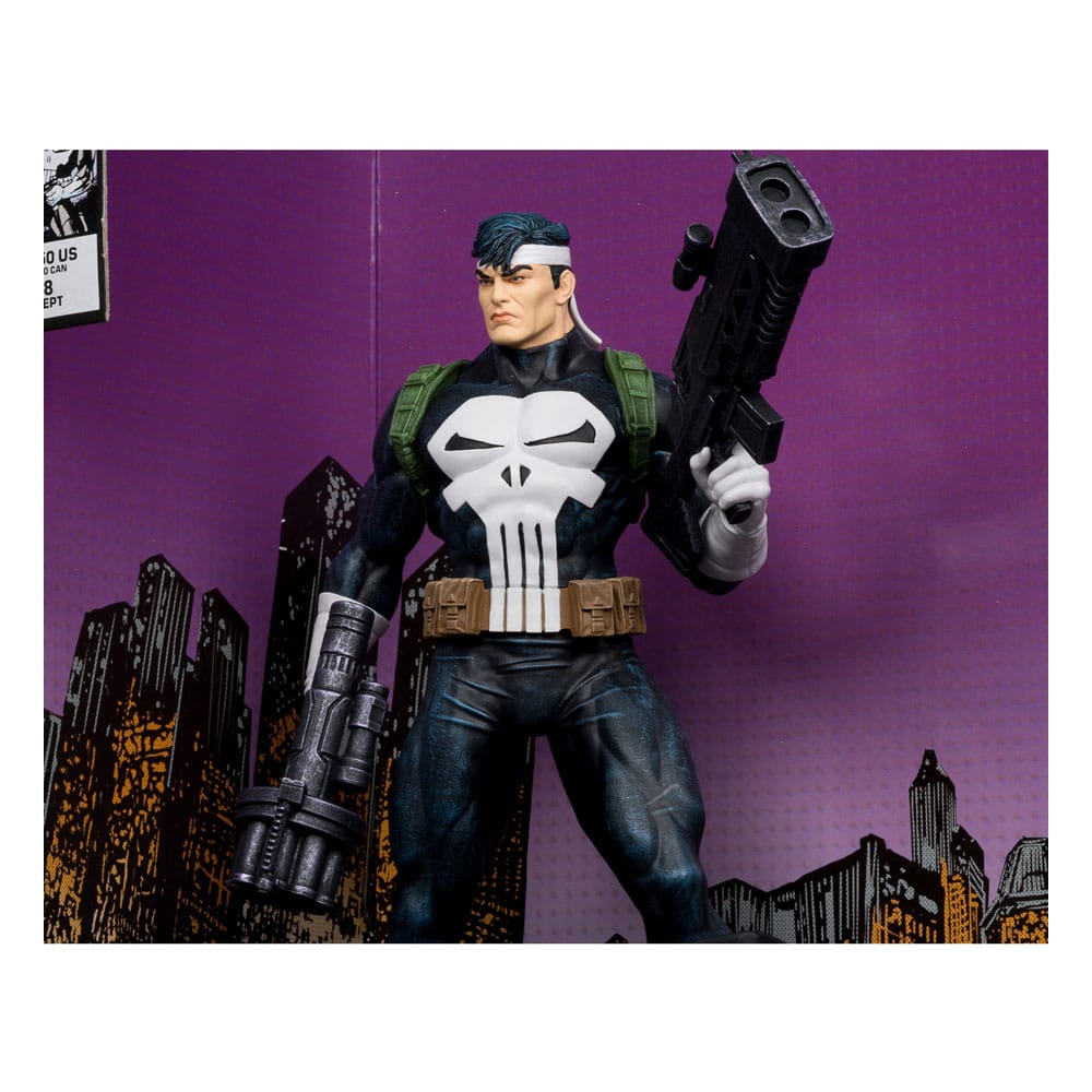 McFarlane Marvel Punisher PVC Statue War Journal 8 1/6 Scale by LAB7 Malta, Europe