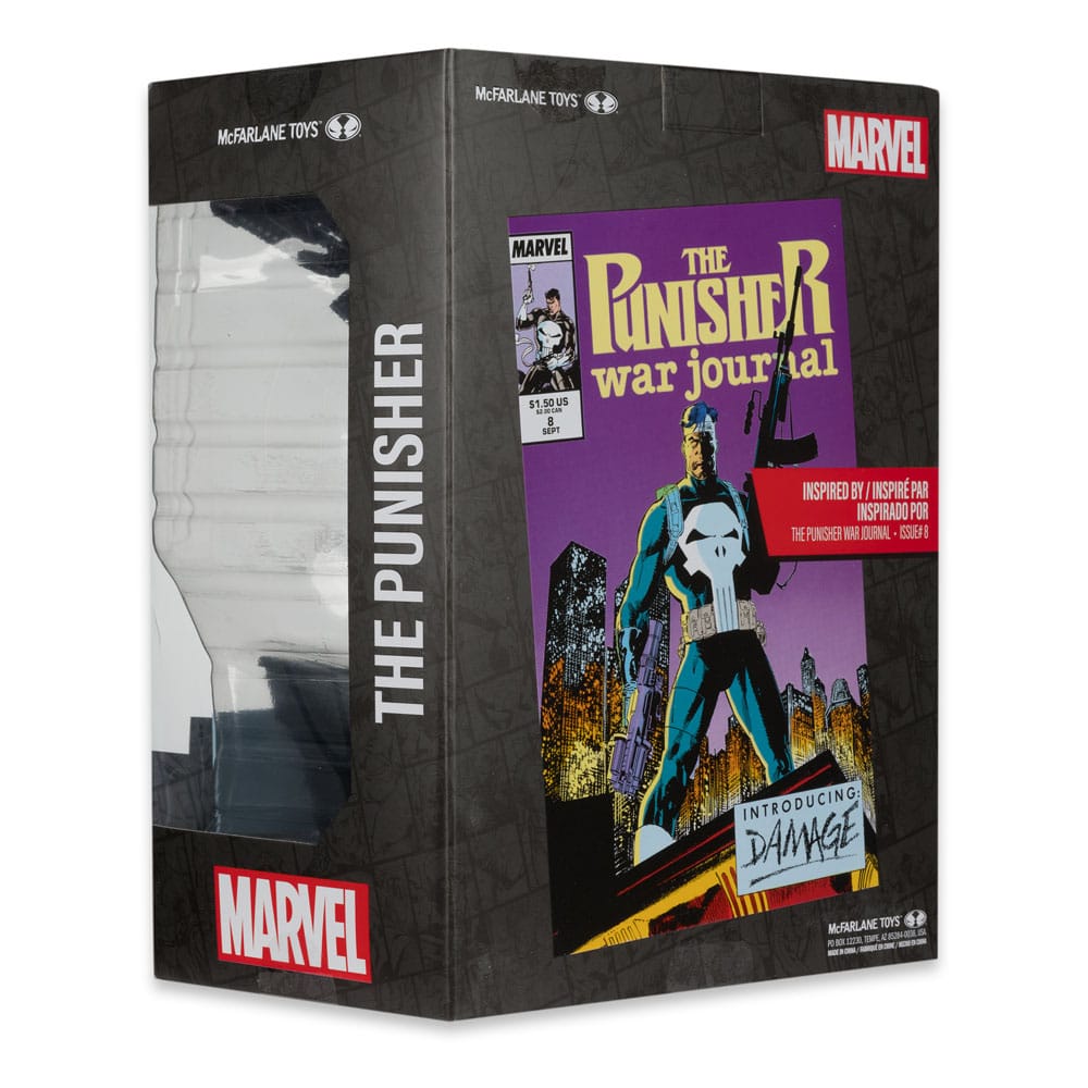 McFarlane Marvel Punisher PVC Statue War Journal 8 1/6 Scale by LAB7 Malta, Europe