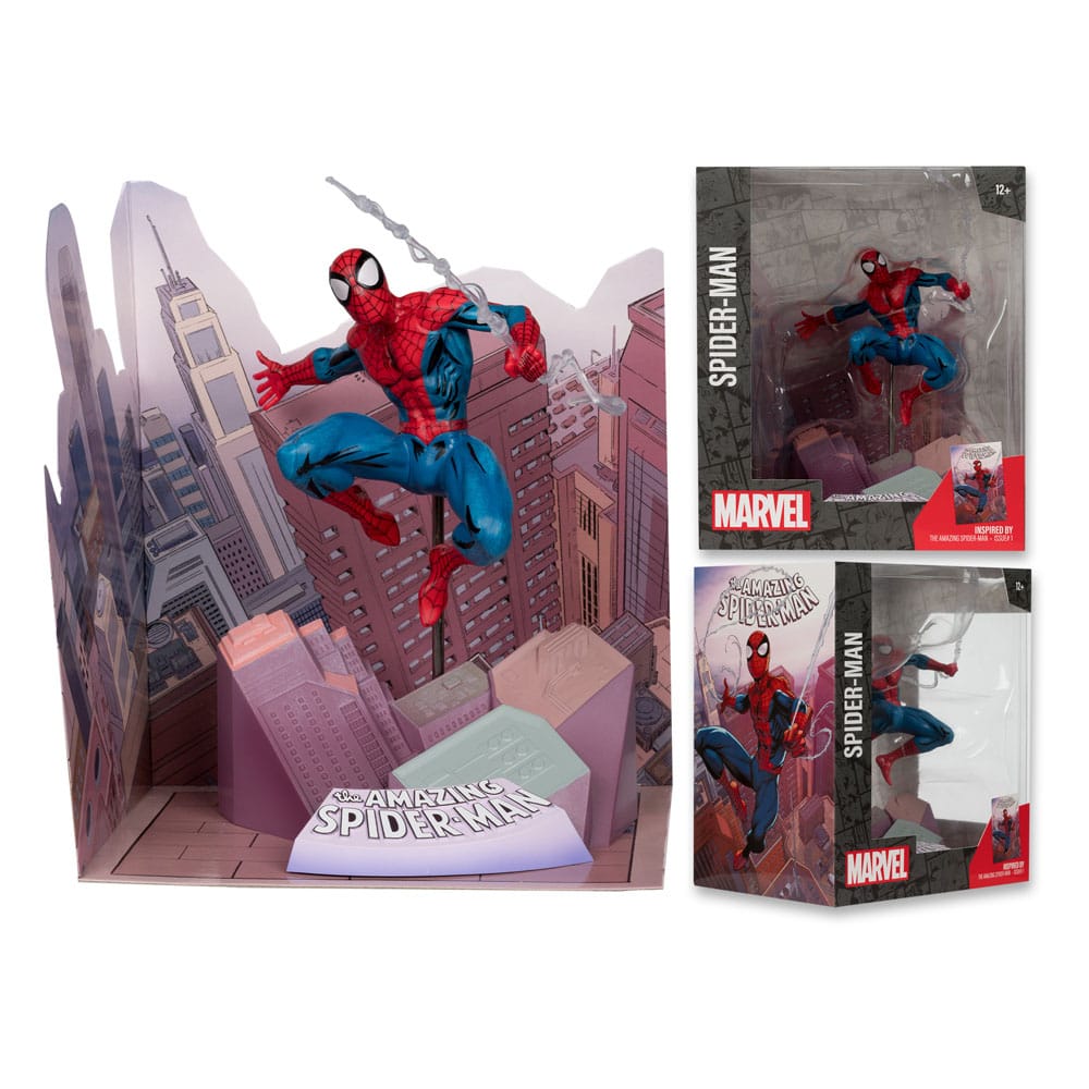 McFarlane Marvel Spider - Man PVC Statue Amazing Spider - Man 1 by LAB7 Malta, Europe