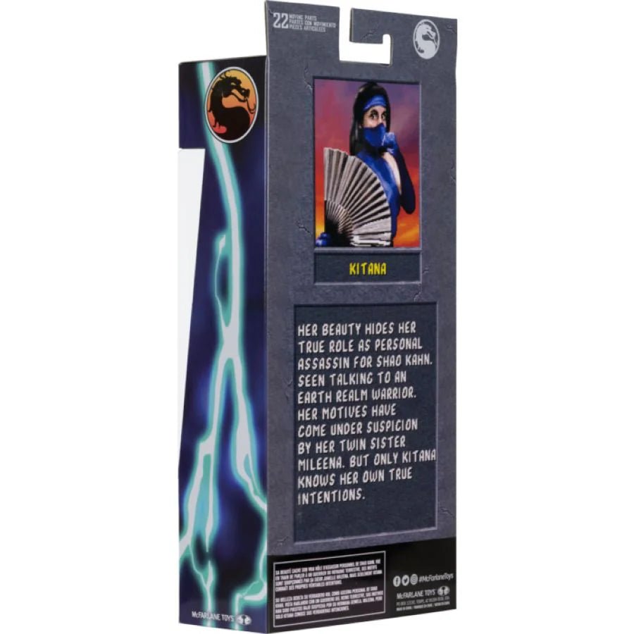 McFarlane Mortal Kombat Kitana Chase Action Figure Klassiks Series by LAB7 Malta, Europe