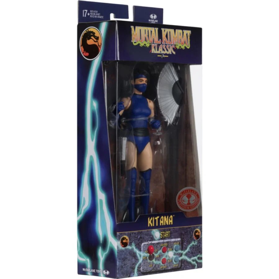 McFarlane Mortal Kombat Kitana Chase Action Figure Klassiks Series by LAB7 Malta, Europe
