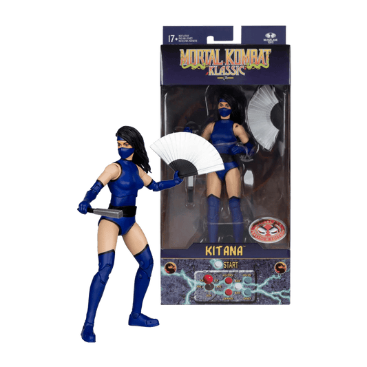 McFarlane Mortal Kombat Kitana Chase Action Figure Klassiks Series by LAB7 Malta, Europe