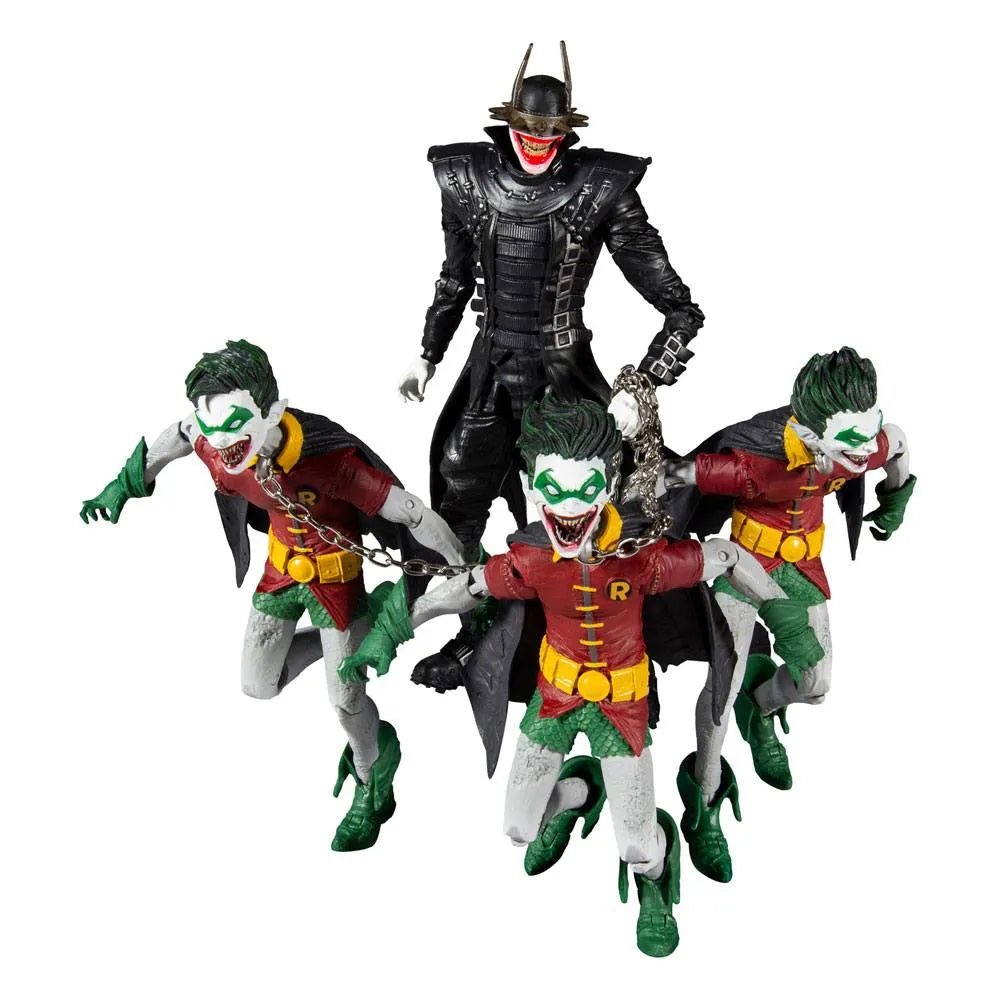 McFarlane Multipack The Batman Who Laughs with the Robins of Earth 18 cm by LAB7 Malta, Europe