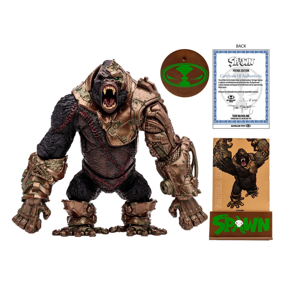 McFarlane Spawn Megafig Cygor Patina Edition (Gold Label) 30 cm Action Figure in Malta | LAB7