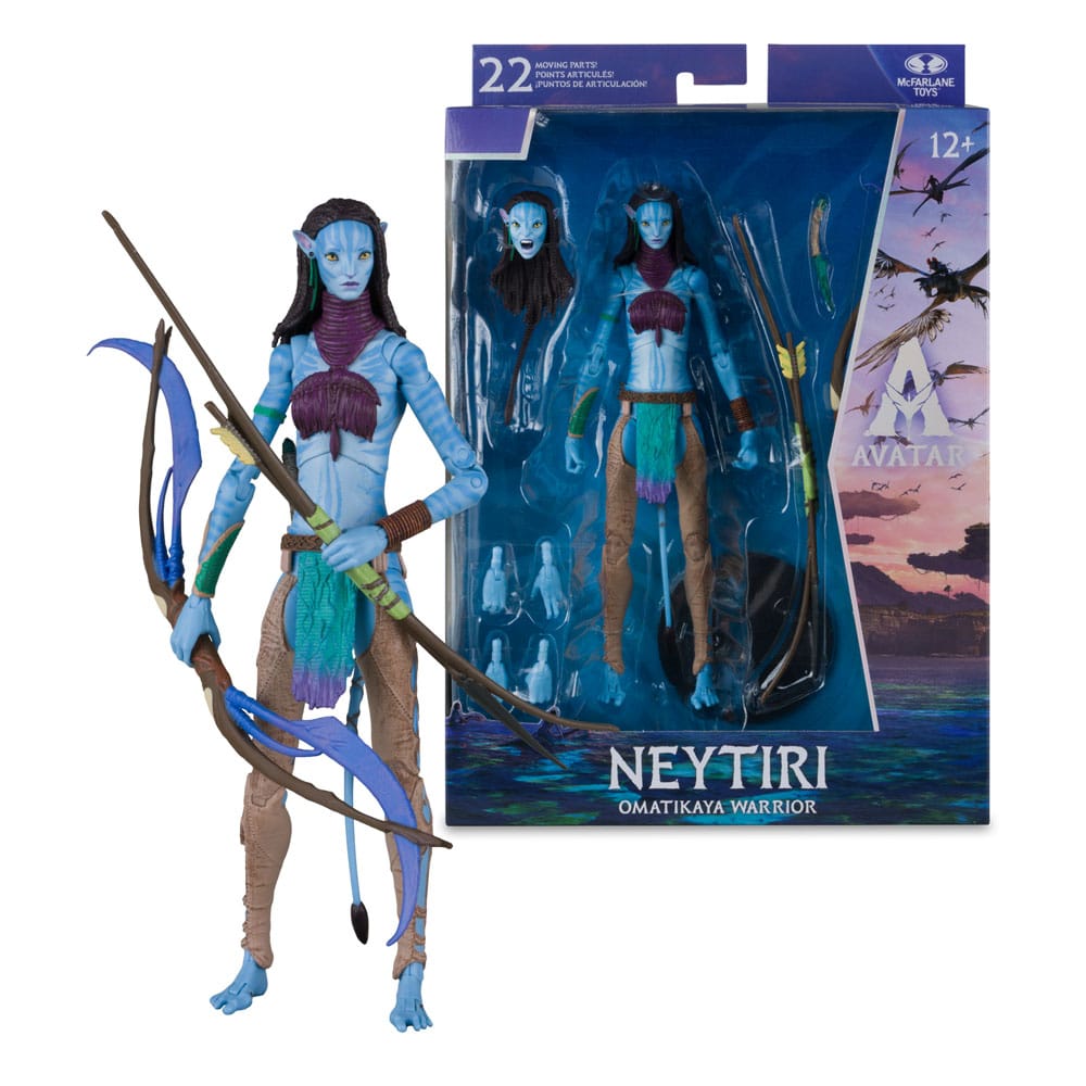 Avatar Fire And Ash Neytiri Omatikaya Warrior Action Figure 18 Cm in Malta | LAB7