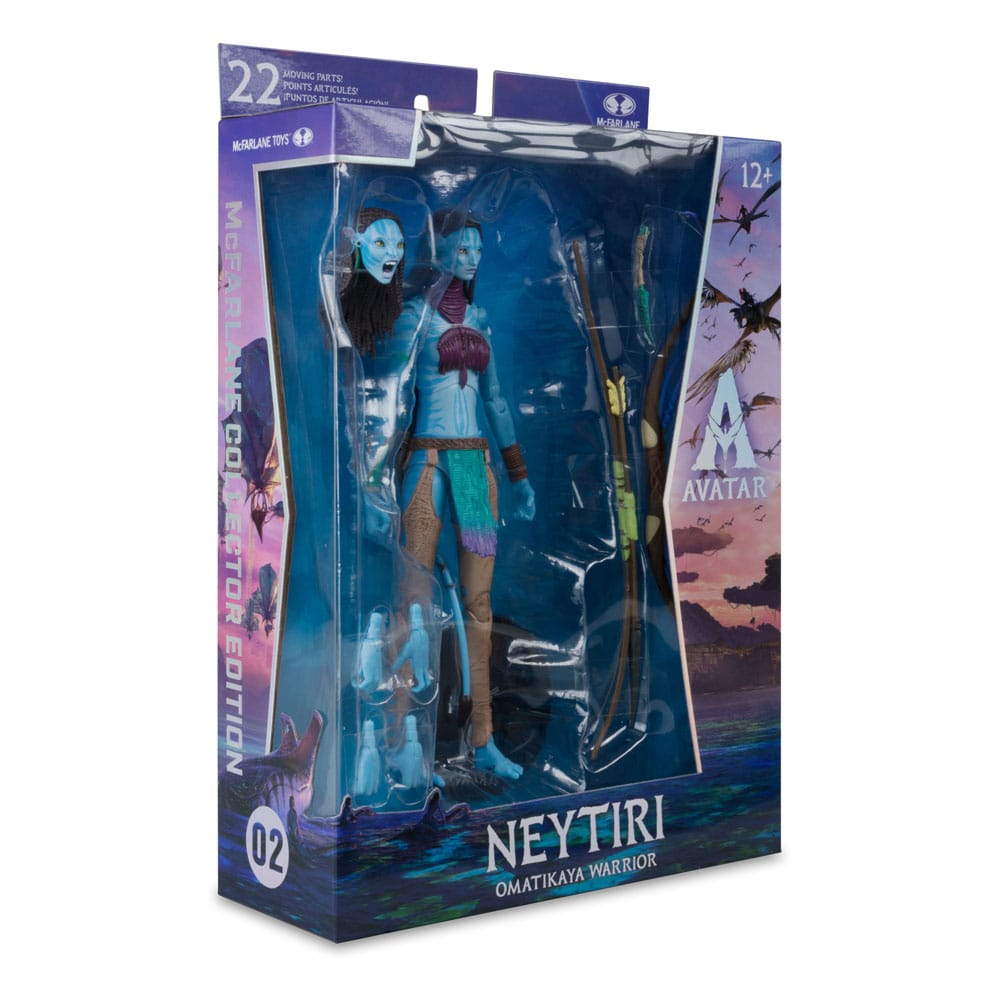 Avatar Fire And Ash Neytiri Omatikaya Warrior Action Figure 18 Cm in Malta | LAB7
