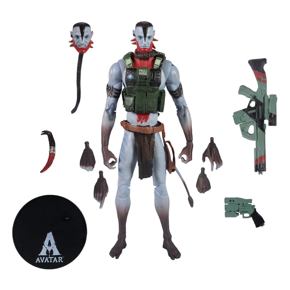 Avatar Fire And Ash Recom Quaritch Ash Warrior Action Figure 18 Cm in Malta | LAB7