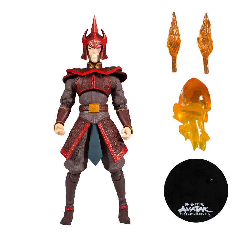 Avatar: The Last Airbender Action Figure Prince Zuko Helmeted in Malta | LAB7