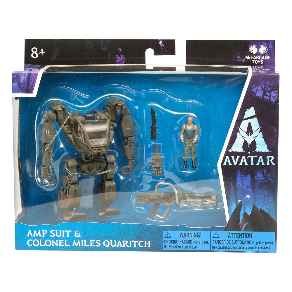 Avatar W.O.P Deluxe Medium Action Figures Amp Suit & Colonel Miles Quaritch in Malta | LAB7
