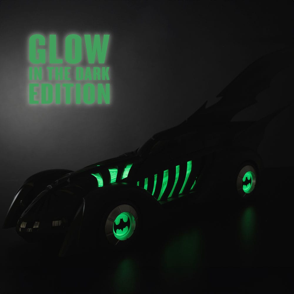 McFarlane Toys Batman Forever Batmobile Glow in the Dark Gold Label in Malta | LAB7