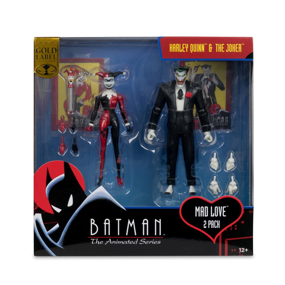 Batman: The Animated Series – Harley Quinn & The Joker (Mad Love) Gold Label 18 cm in Malta | LAB7