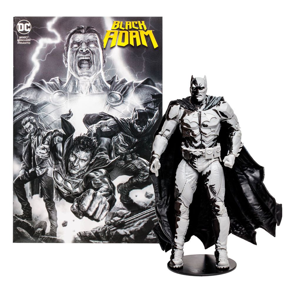 DC Direct Action Figure Black Adam Batman Line Art Variant SDCC in Malta | LAB7