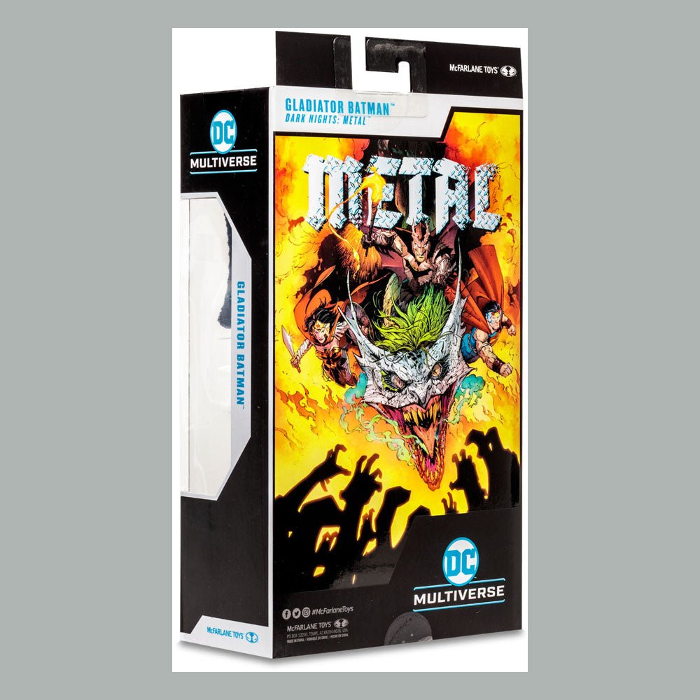 DC Multiverse Action Figure Gladiator Batman (Dark Metal) 18 cm in Malta | LAB7