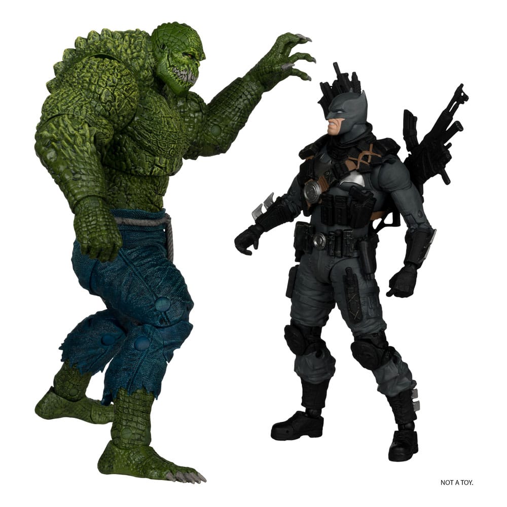 DC Multiverse Batman vs Killer Croc 2-Pack Collector Edition in Malta | LAB7
