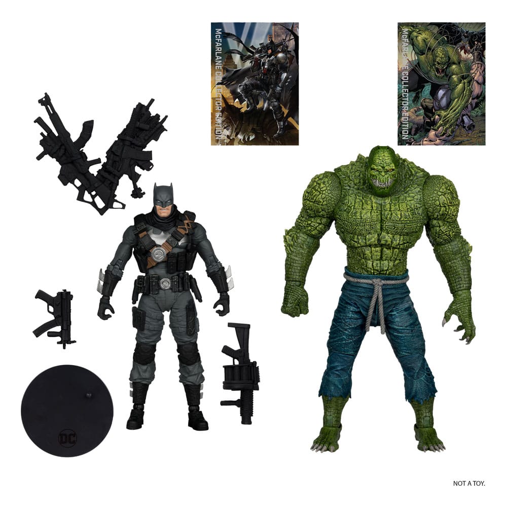 DC Multiverse Batman vs Killer Croc 2-Pack Collector Edition in Malta | LAB7