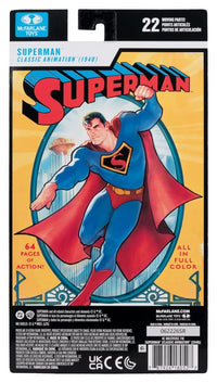 McFarlane Toys DC Multiverse Superman (Classic Animation 1940) Action Figure – 19cm