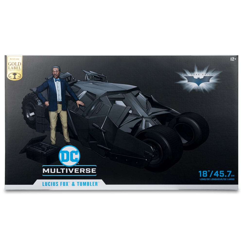 DC Multiverse Tumbler with Lucius Fox (Gold Label) in Malta | LAB7