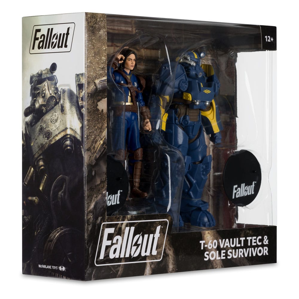 Fallout 4 T-60 Vault Tec & Sole Survivor Figure Set McFarlane in Malta | LAB7
